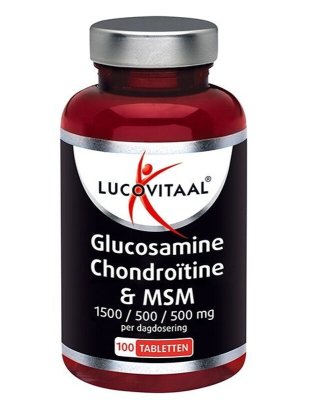 Lucovitaal Glucosamine Chondroïtine en MSM Tabletten