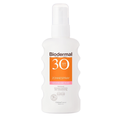 Biodermal Gevoelige Huid Zonnespray - SPF30 - 175 ml