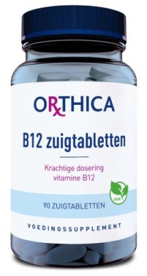 Orthica B12 Zuigtabletten - 90 tabletten