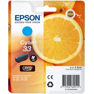 Epson Inktcartridge T3342 - Cyaan