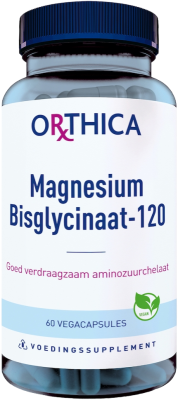 Orthica Magnesium Bisglycinaat-120 Capsules - 60 capsules