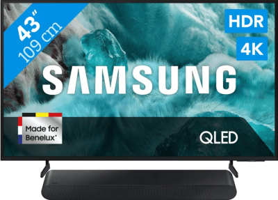 Samsung QLED 4K Q7F4 (2025) - 43" + Samsung HW-S60D Zwart (2024)