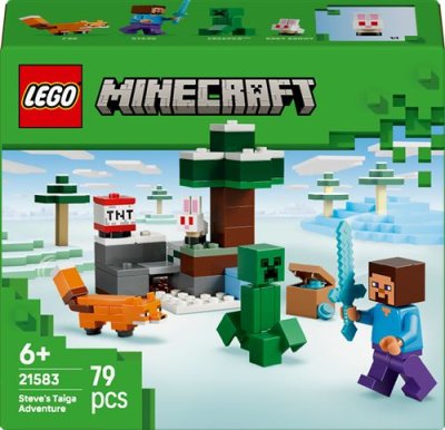 LEGO Minecraft Steve's Taiga-avontuur 21583