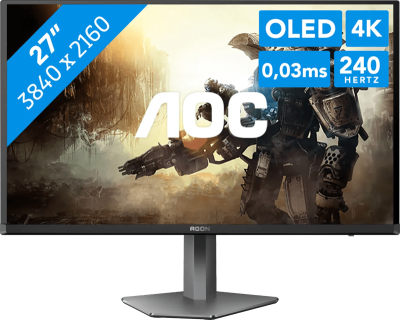 AOC AGON Pro Gaming Monitor AG276UZD - 27" - 4K QD-OLED