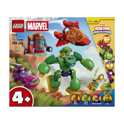 LEGO Marvel Loki tegen Team Iron Man 11211