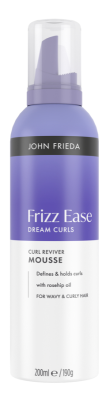 John Frieda Dream Curls Curl Reviver Mousse - 200 ml