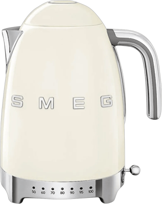 Smeg Waterkoker KLF04CREU - Crème - 1,7 L - 2400 W