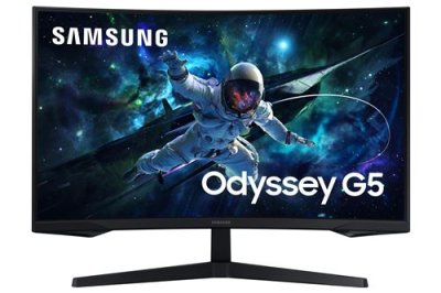 Samsung Odyssey G5 Gaming Monitor LS32CG552EUXEN - Zwart - 32" - QHD 165Hz Curved