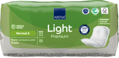 Abena Light Premium Normal 2 Inlegverband - 12 stuks