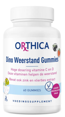 Orthica Dino Weerstand Gummies - 60 stuks