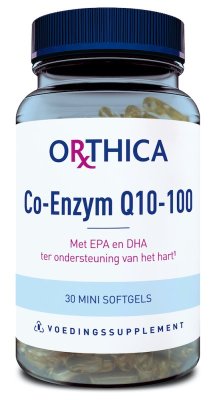 Orthica Co Enzym Q10-100 Softgels - 30 softgels