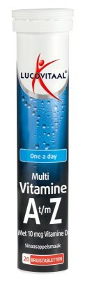 Lucovitaal Multi A-Z Bruistabletten - 20 tabletten
