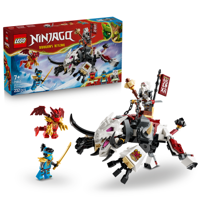 LEGO Ninjago Zilvar en Grimtak het Drakenbeest 71863