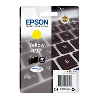 Epson Inktcartridge 407 - Geel