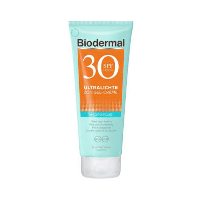 Biodermal Ultralichte Zon Gel-Crème - SPF30 - 200 ml