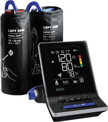 Braun ExactFit 5 Connect Bloeddrukmeter - Zwart