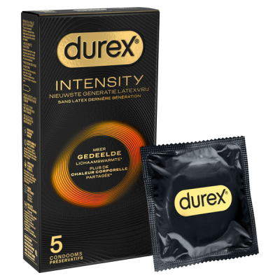 Durex Condooms Intensity Latexvrij - 5 stuks