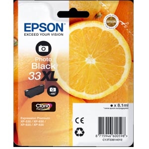 Epson Inktcartridge T3361 - Foto Zwart