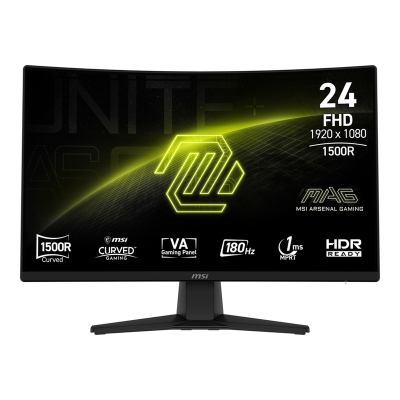 MSI Gaming Monitor MAG 242C - Zwart - 23,6"